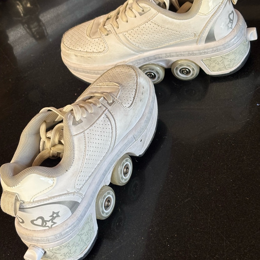 Kick Speed 2-in-1 roller skate shoes - Picture 7 of 12